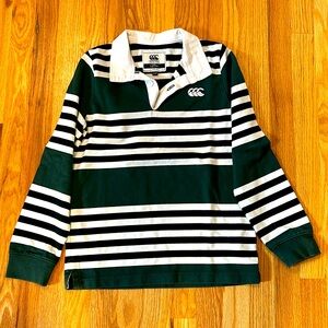 J. Crew x Canterbury rugby polo, long sleeve. 12y